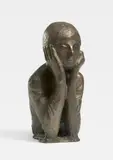 Gerhard Marcks, Frauenbüste, Hände am Kinn