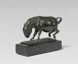 August Gaul, Ausschlagender Esel, 1911, Bronze