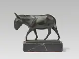 August Gaul, Gehender Esel, 1911, Bronze
