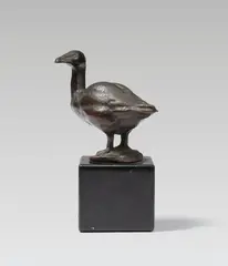 Gans (aus "Kleiner Tierpark") by August Gaul, 1915, Bronze, sold May 2025