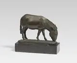 August Gaul, Grasender Esel, 1911, Bronze