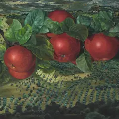 Karin Kneffel, F. XIX, 1996, Oil on canvas