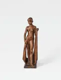 Gerhard Marcks, Mädchen mit großem Tuch, 1936, Bronze
