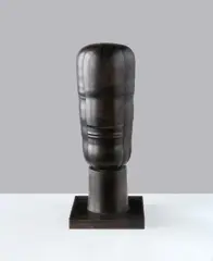 Joannis Avramidis, Kopf II, 1966, Bronze with black-brown patina. Approx. Hight