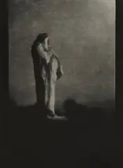 Balzac (A. Rodin) by Edward Steichen, 1908, Gelatin silver print, printed after 1950 (copy print), sold May 2025