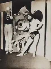 T. Lux Feininger, Olga-Olga, Bauhaus Dessau, 1928, Vintage gelatin silver print