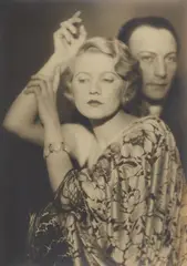 Else Ernestine Neuländer-Simon, Crepe-Chiffon Model Max Becker, Armband Victor Mayer, Pforzheim, C. 1930, Vintage gelatin silver print