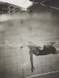 Leni Riefenstahl, Auf der Wasserlinie, 1936, Gelatin silver print, printed c.