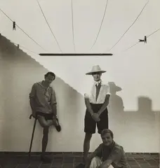 Cecil Beaton, David Herbert and Truman Capote, Morocco by Cecil Beaton, 1949, Vintage gelatin silver print, sold May 2025
