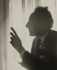 Jean Cocteau by Cecil Beaton, 1956, Vintage gelatin silver print, sold May 2025