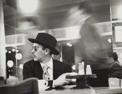 Ted Croner, Sharpie in Cafeteria, 1947, Gelatin silver print, printed later