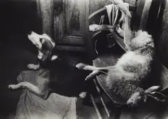 Jakob Tuggener, Küche in Morasco, Tessin, 1945, Gelatin silver print on Agfa paper, printed later