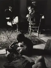 Will McBride, Mike with Mentor at the School (from the series: Salem), 1962, Vintage gelatin silver print