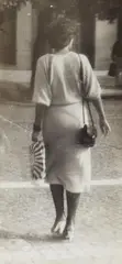 Untitled by Miroslav Tichý, 1960–1980, Gelatin silver print, sold May 2025
