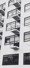 Bauhaus by Günther Förg, 1991, Gelatin silver print on RC paper, sold May 2025