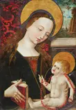 The Virgin and Child by South German or Austrian School 16th century, Oil on panel, sold May 2025