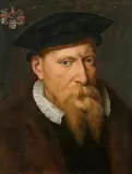Willem Key, Portrait of Robert de Croÿ, Bishop of Cambrai, Oil on panel