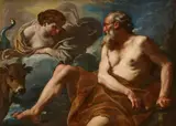 Daniel Seiter, Juno Entrusts Argos With Guarding Io Transformed Into A Heifer, Oil on canvas (relined)