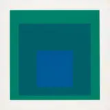 SP XII by Josef Albers, 1967, Colour screenprint on card, sold Nov 2024