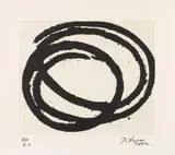 Richard Serra, Venice Notebook 2001, #8, 2002, Etching on card