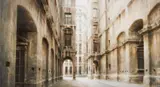 Stefan Hoenerloh, Abstraktes Bild 439, 2011, Mixed media on canvas on synthetic material