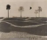 C. O. Paeffgen, Untitled (Die Schönheit des Grenzenlosen), 1980, Acrylic on photographic canvas