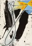 Markus Lüpertz, Untitled, Gouache, acrylic and chalk on paper