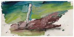Dieter Krieg, Untitled, 1984, Acrylic on paper