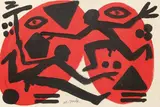 A. R. Penck, Untitled, Acrylic on canvas