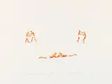 Norbert Bisky, Kleine Gewalt 56, 2003, Watercolour on card