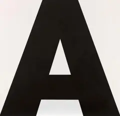 Untitled (A) by Heimo Zobernig, 2001, Acrylic on canvas, sold Nov 2024