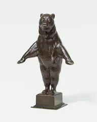 Stehender Bär by August Gaul, Circa 1914, Bronze, sold Nov 2024
