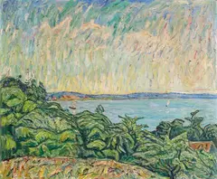 Schwielowsee by Theo von Brockhusen, 1912, Oil on canvas, sold Nov 2024