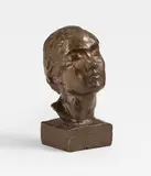 Georg Kolbe, Kopf Klagende, 1926, Bronze