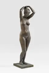 Gerhard Marcks, Venus, sich die Haare aufbindend, 1960, Bronze