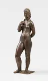 Gerhard Marcks, Zopfhaltende, 1938, Bronze