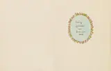 Hermann Hesse, Zwölf Gedichte von Hermann Hesse, 1940-1946, Collection of 12 handwritten poems, 12 watercoloured pen and ink drawings and a sheet with handwritten title 'Zwölf Gedichte von Hermann Hesse' in a watercolour oval. From