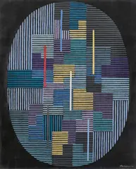 Adolf Fleischmann, Untitled, 1950s, Oil on canvas
