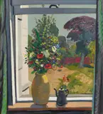 Wolfgang Mattheuer, Blumen am Fenster