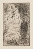 Joan Miró, Fraternity, 1939, Original etching on laid paper