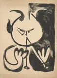 Pablo Picasso, Faune Musicien No. 5, 1948, Lithographie auf Arches-Velin