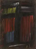 Meditation May 1935 N. 10 by Alexej von Jawlensky, 1935, Oil on canvas-structured card, mounted on backing card, sold Nov 2024
