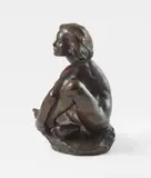 Georg Kolbe, Sitzende (Sitzendes Mädchen, Hockendes Mädchen), 1907, Bronze