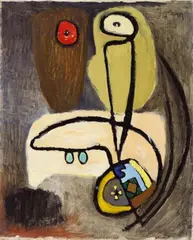 Untitled by Asger Jorn, Around 1940, Oil on canvas, sold Nov 2024