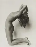 Friedrich Seidenstücker, Untitled (dancer), Late 1920s, Vintage ferrotyped gelatin silver print