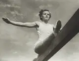 Leni Riefenstahl, Spagat, 1936, Gelatin silver print, printed c.