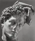Herbert List, Classical Head of a Youth, Athens, 1939, Posthumous gelatin silver print