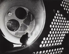 Rudolf Holtappel, Untitled (Babcock AG, Oberhausen), 1960s, Vintage ferrotyped gelatin silver print