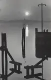 Toni Schneiders, Balkenschrift im Wasser, Fährhafen Mersburg, 1948, Vintage ferrotyped gelatin silver print on Agfa-Brovira paper