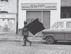 Untitled (Berlin) by Peter Hebler, 1982, 3 gelatin silver prints. Each, sold Nov 2024